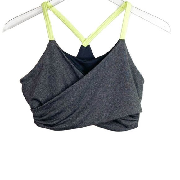 Kyodan Other - Kyodan gray faux wrap sports bra small